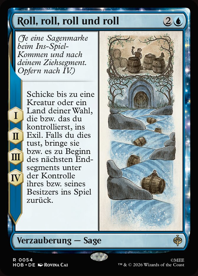 Roll, roll, roll und roll
