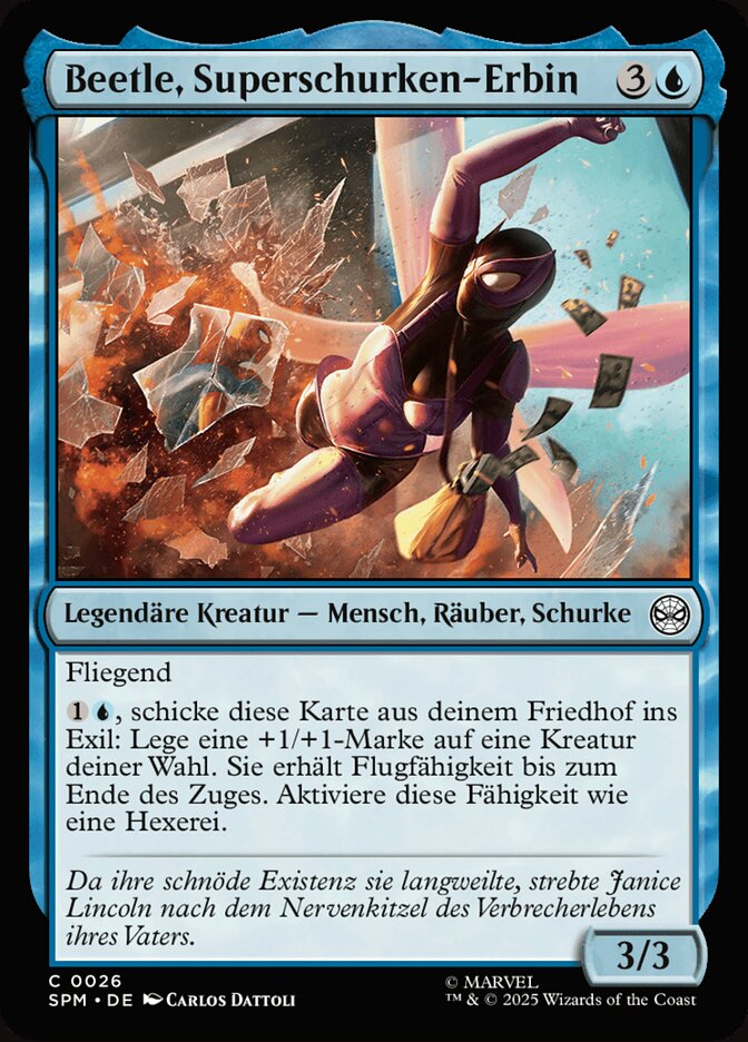Beetle, Superschurken-Erbin