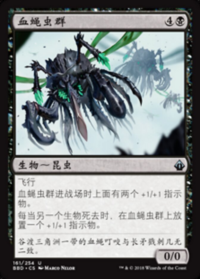 血蝇虫群