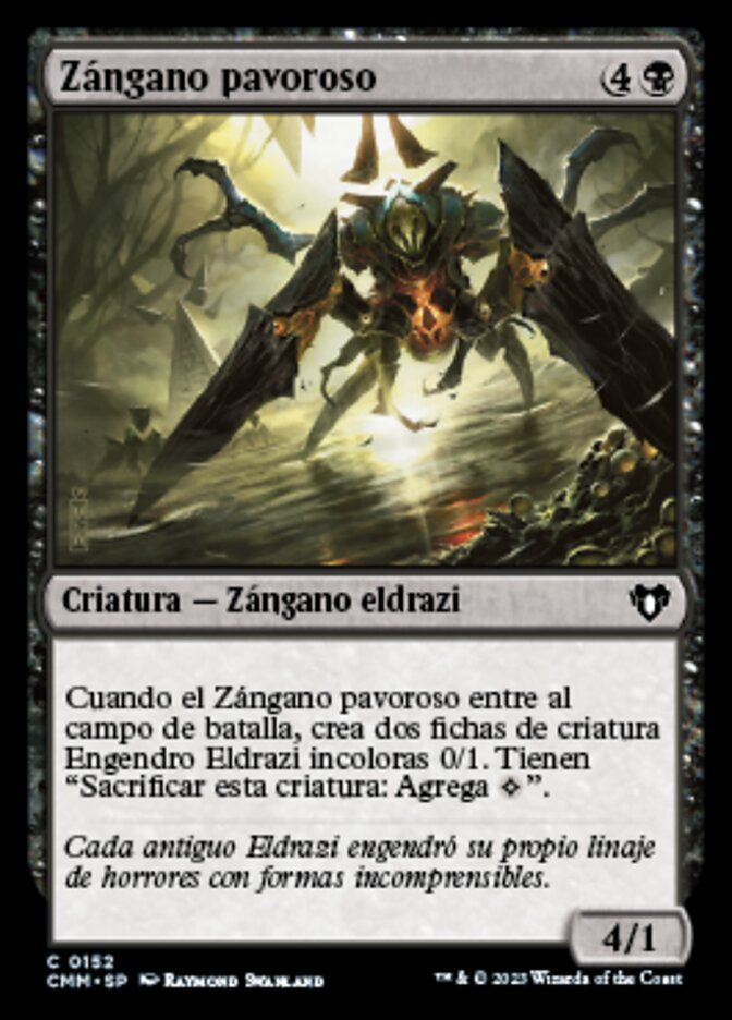 Zángano pavoroso