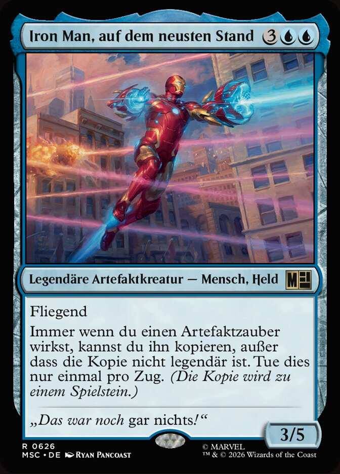 Iron Man, auf dem neusten Stand