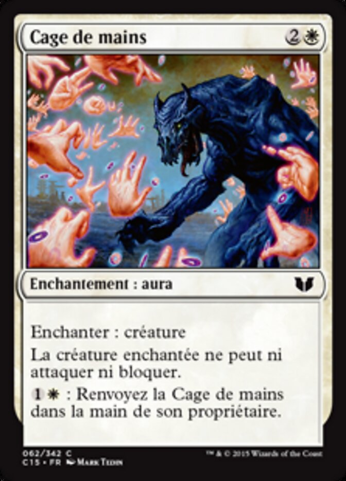 Cage de mains
