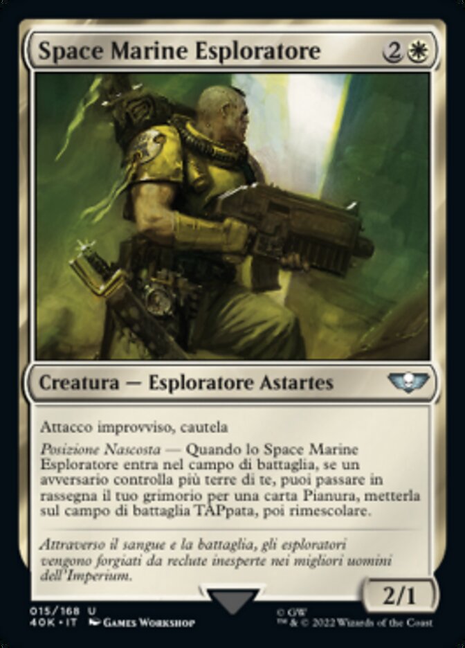 Space Marine Esploratore