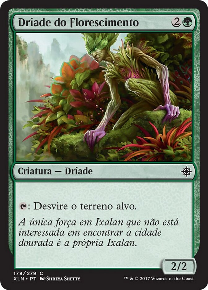 Dríade do Florescimento
