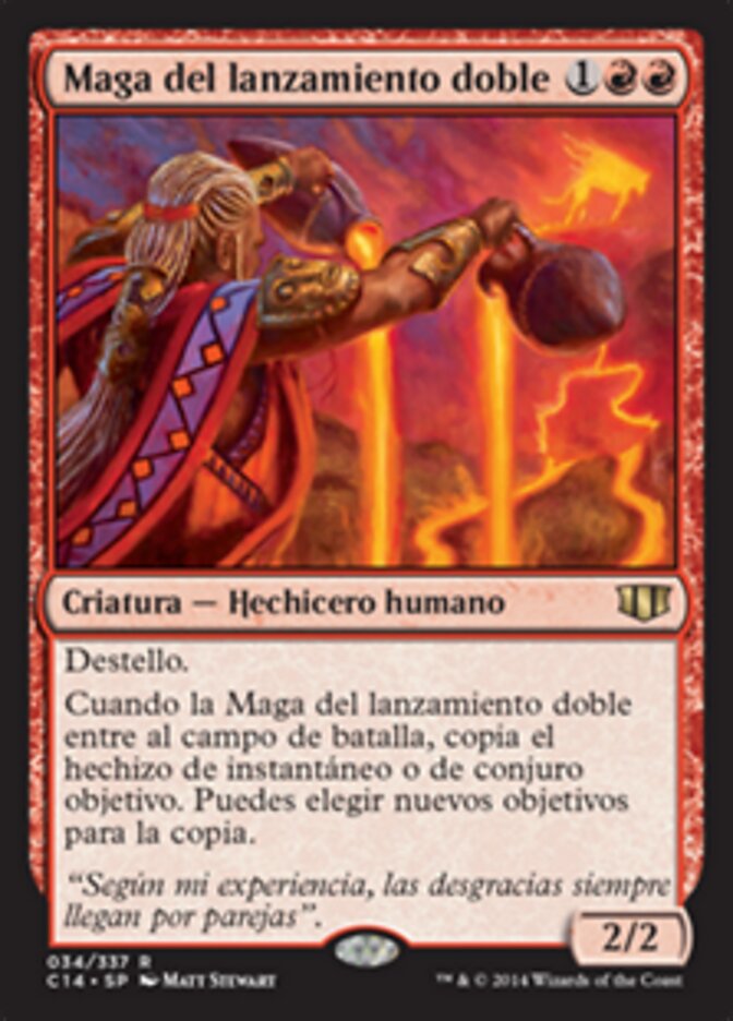 Maga del lanzamiento doble