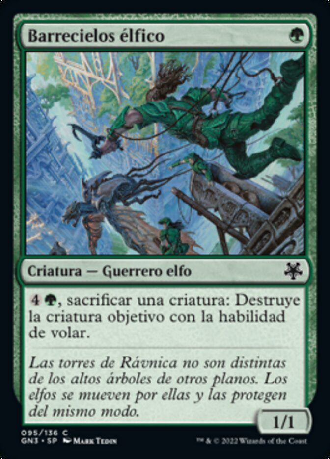 Barrecielos élfico