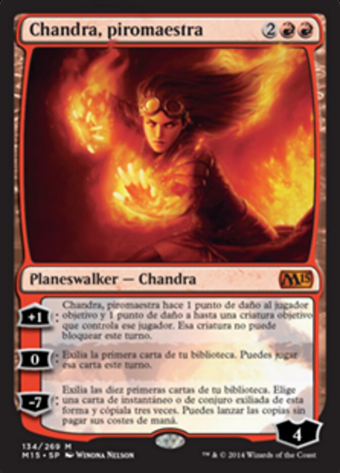 Chandra, piromaestra