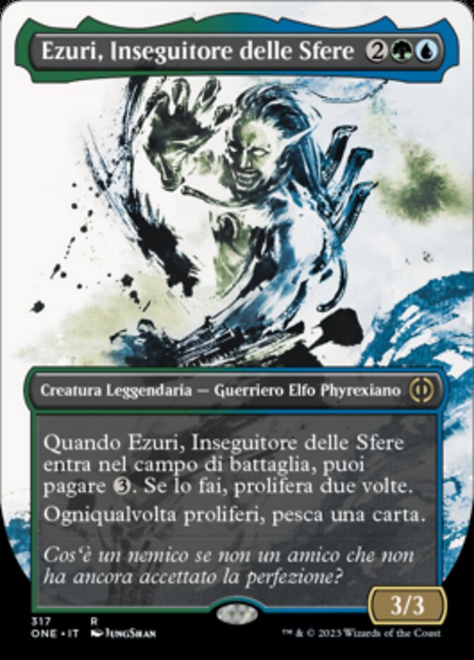 Ezuri, Inseguitore delle Sfere