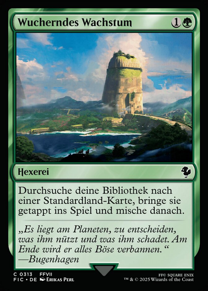 Wucherndes Wachstum