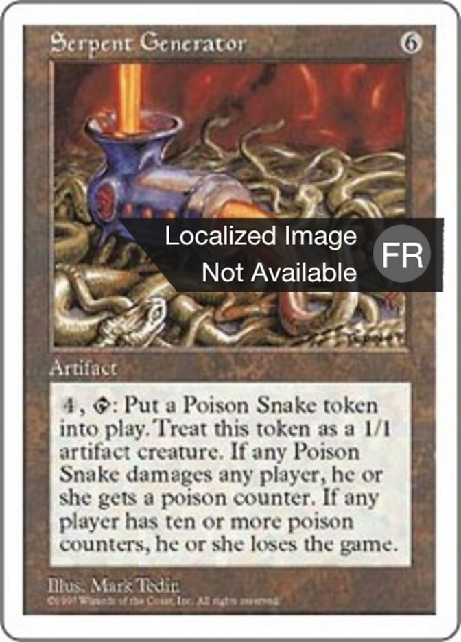 Générateur de serpents