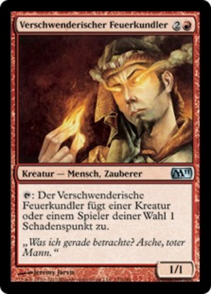 Verschwenderischer Feuerkundler