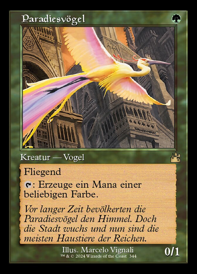 Paradiesvögel