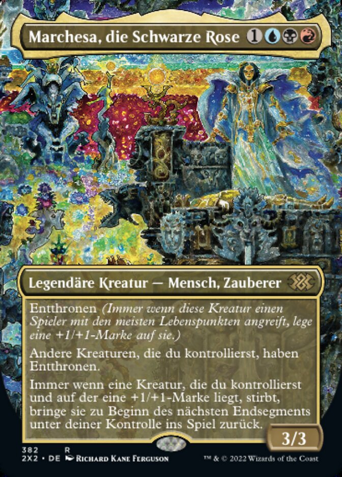 Marchesa, die Schwarze Rose