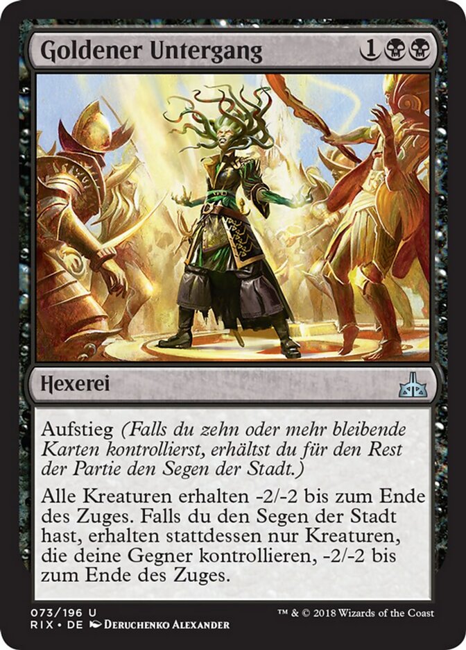 Goldener Untergang