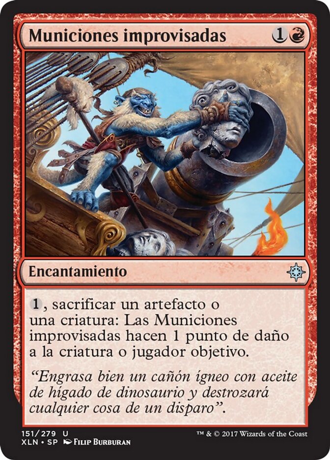 Municiones improvisadas