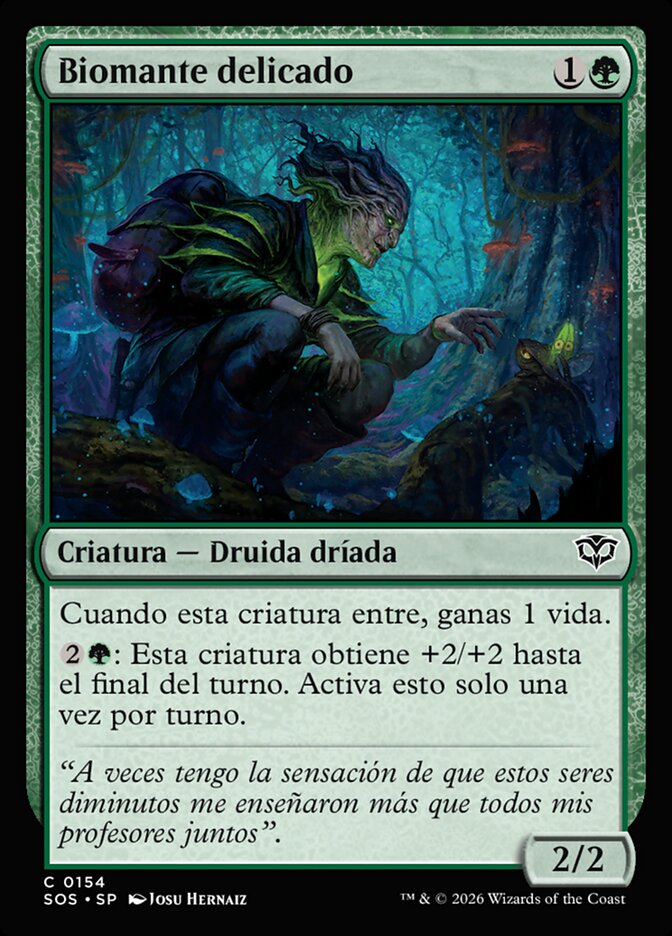 Biomante delicado