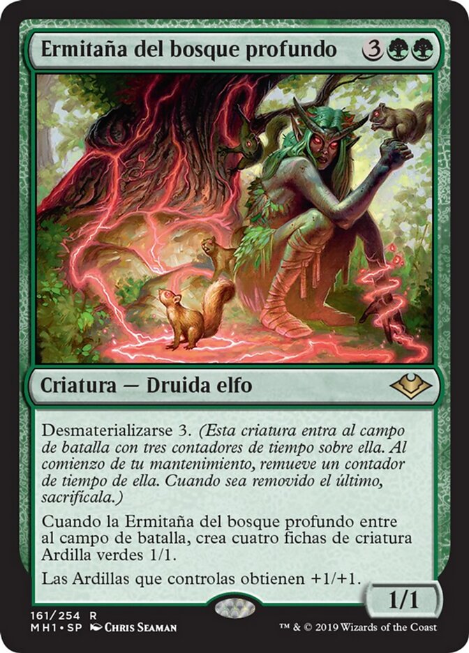 Ermitaña del bosque profundo