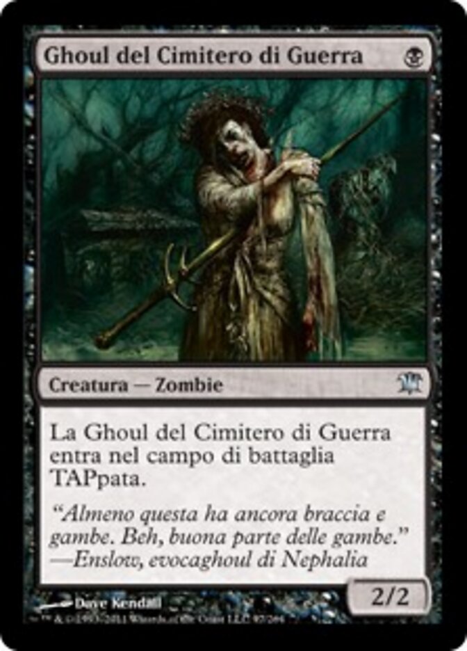 Ghoul del Cimitero di Guerra