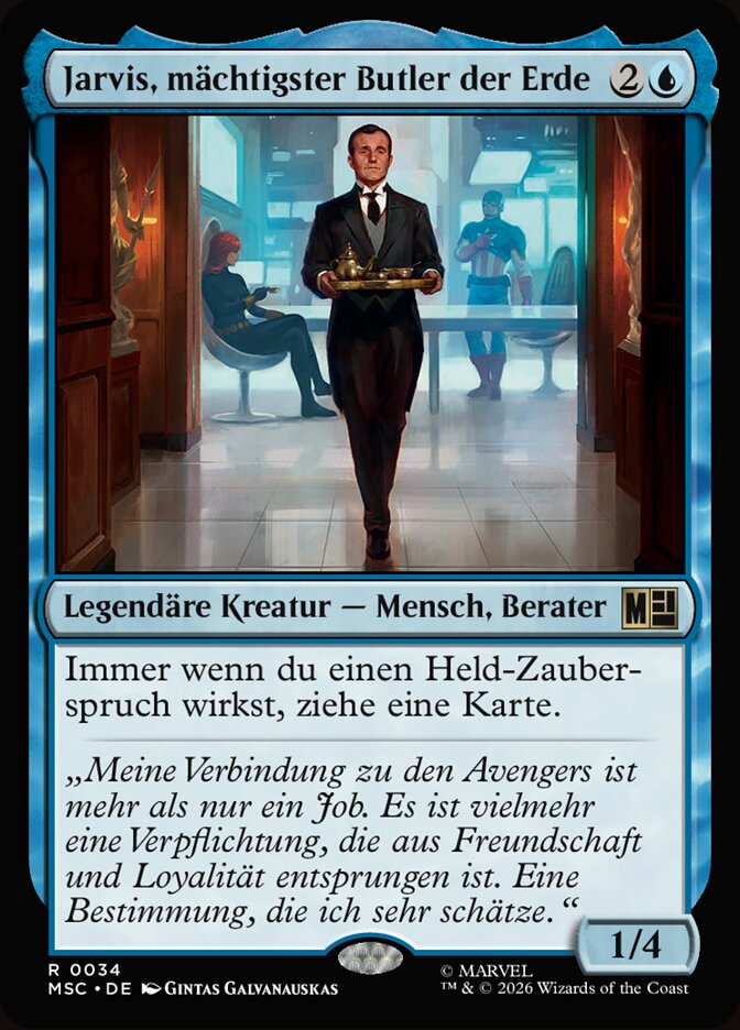 Jarvis, mächtigster Butler der Erde