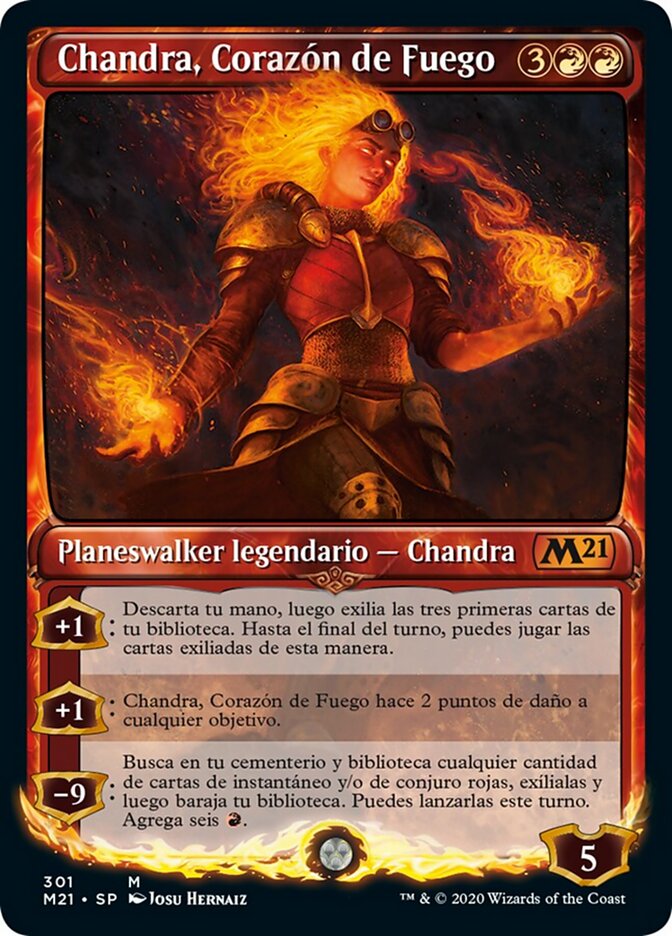 Chandra, Corazón de Fuego