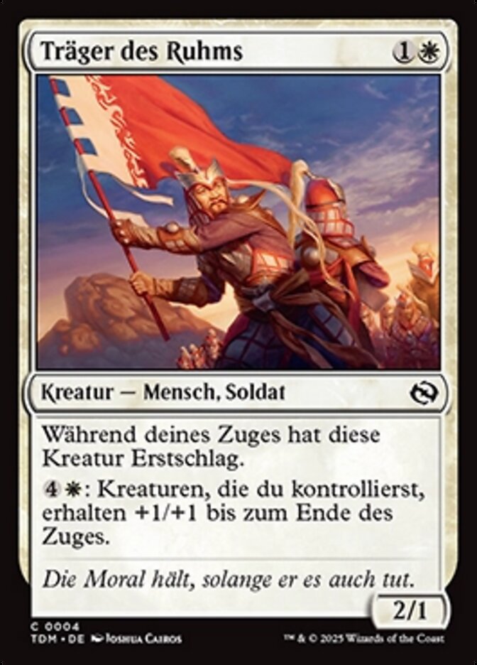Träger des Ruhms