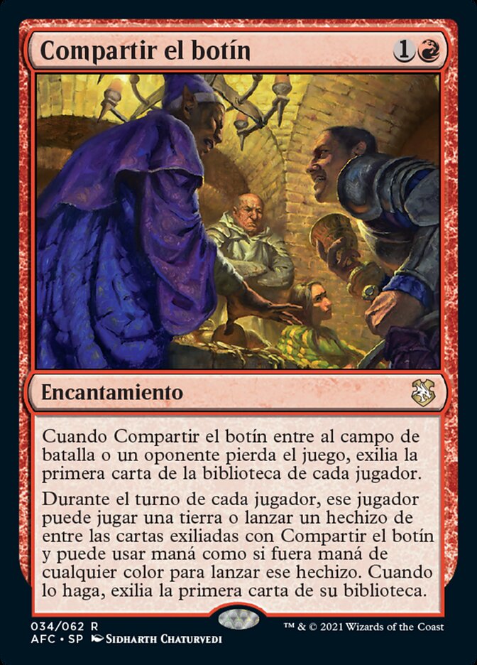 Compartir el botín