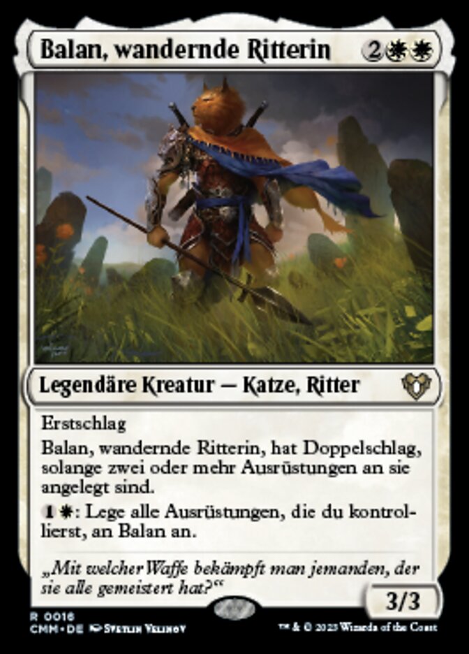 Balan, wandernde Ritterin