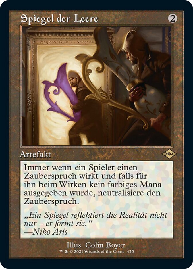 Spiegel der Leere