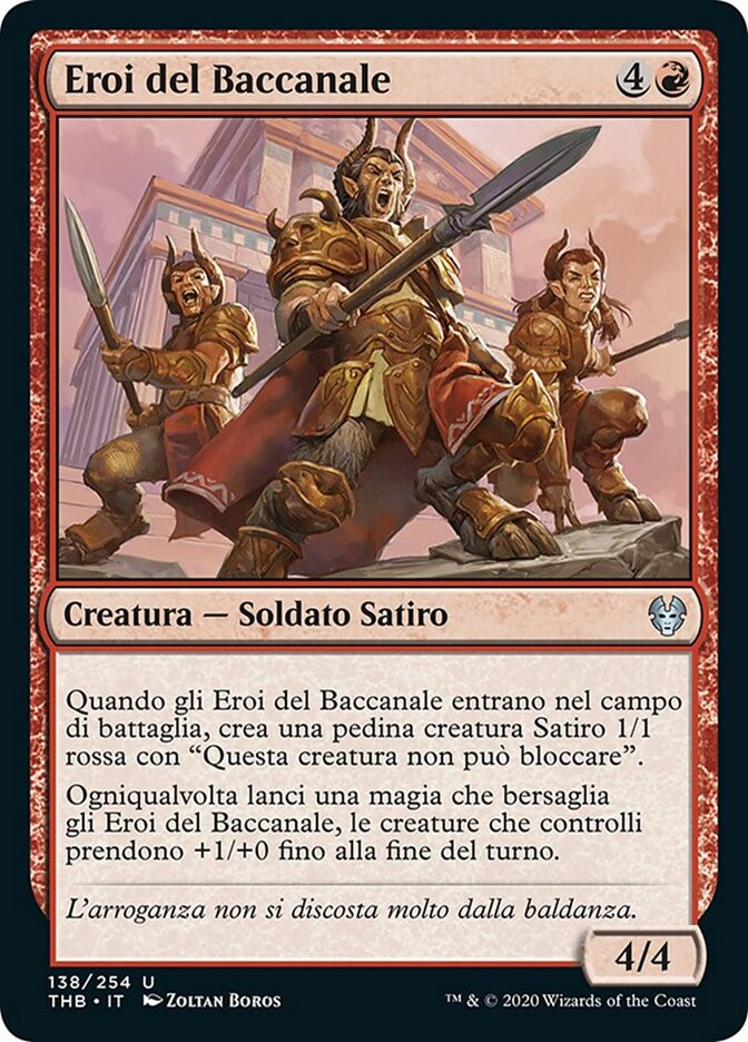 Eroi del Baccanale