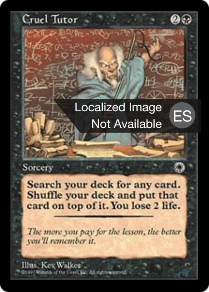Tutor cruel