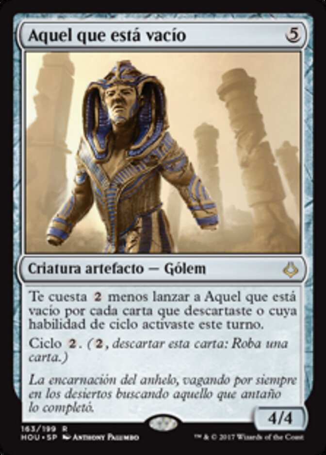 Aquel que está vacío