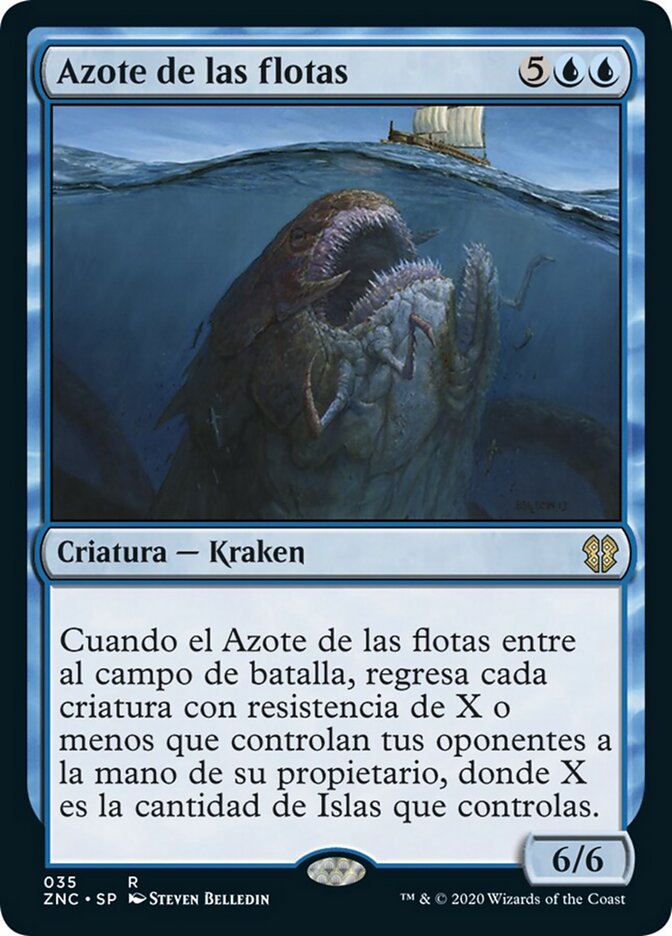 Azote de las flotas