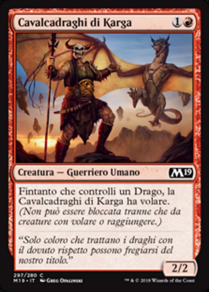 Cavalcadraghi di Karga