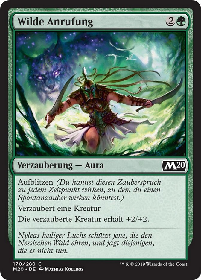 Wilde Anrufung
