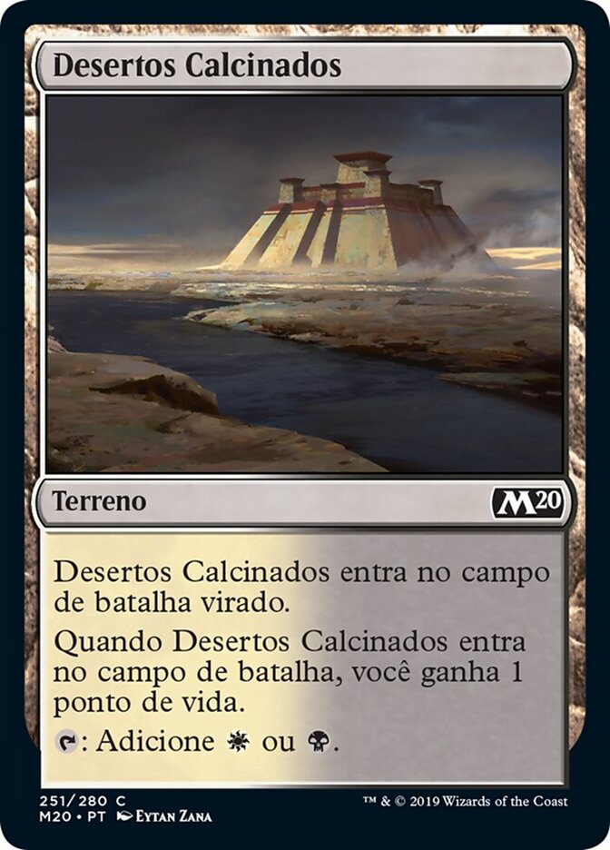 Desertos Calcinados