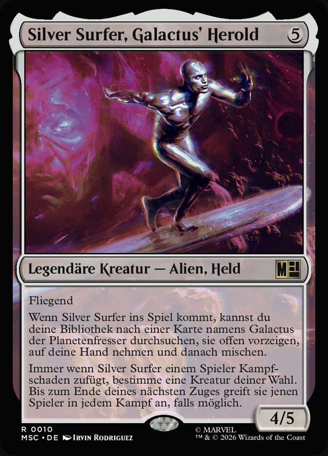 Silver Surfer, Galactus' Herold