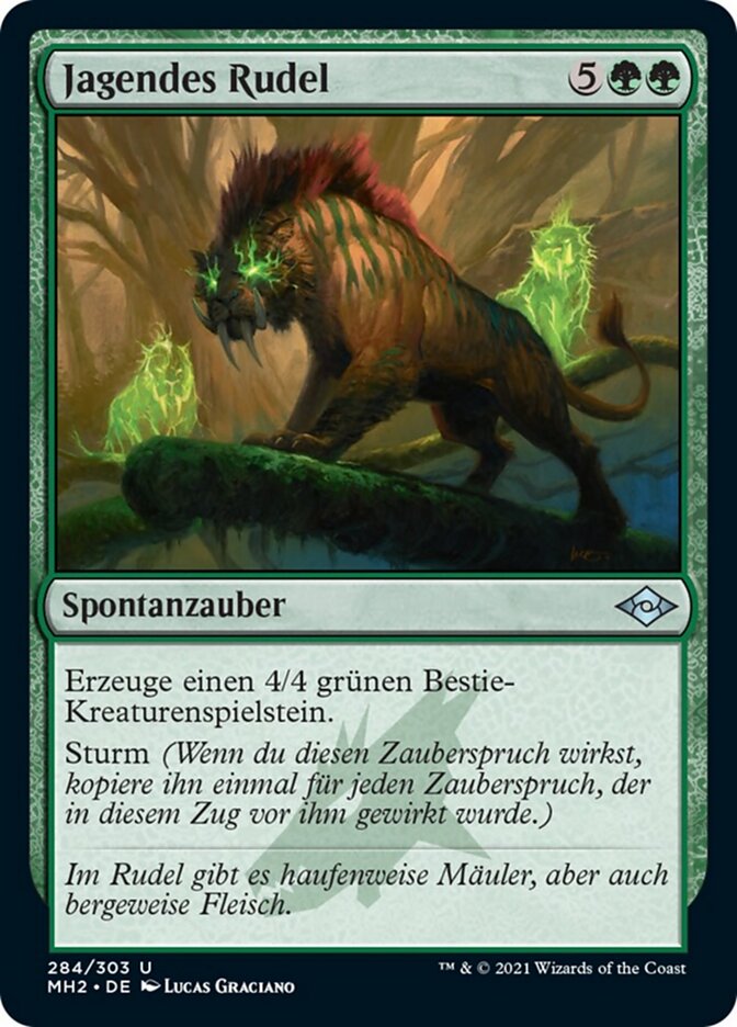 Jagendes Rudel