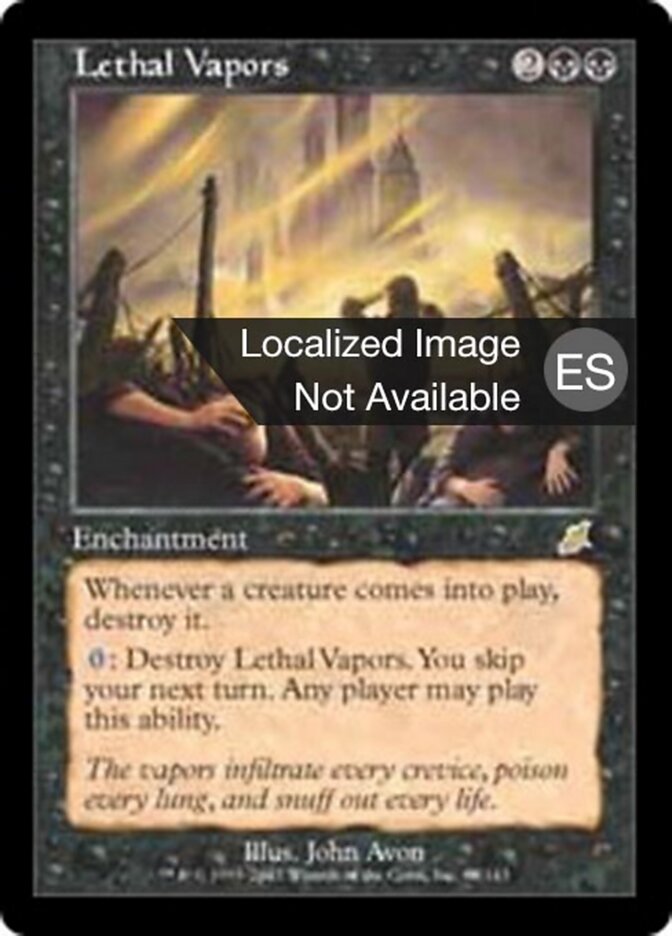Vapores letales