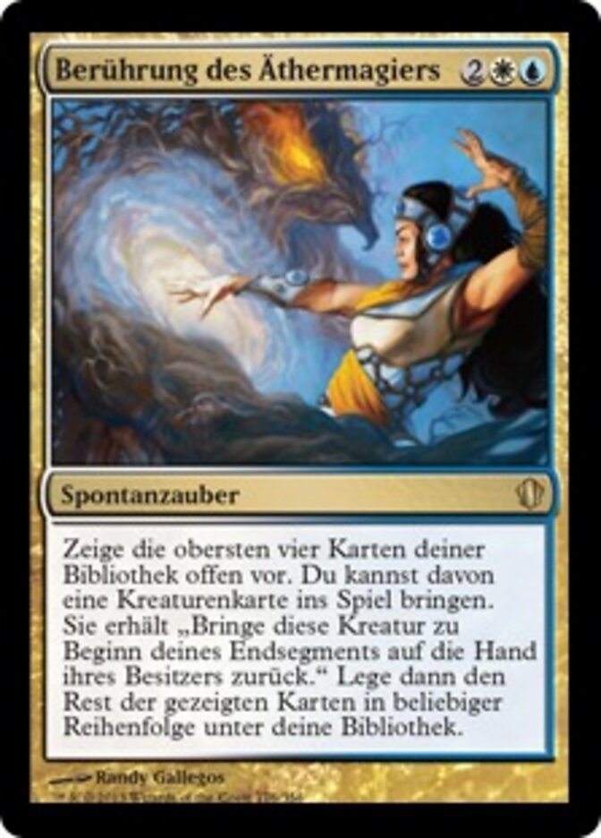 Berührung des Äthermagiers