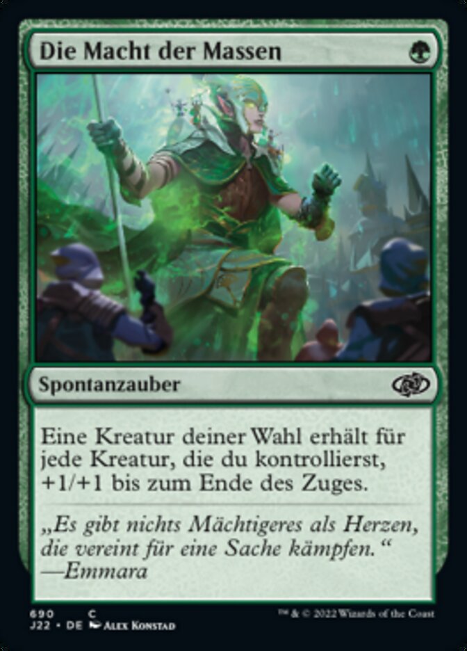 Die Macht der Massen