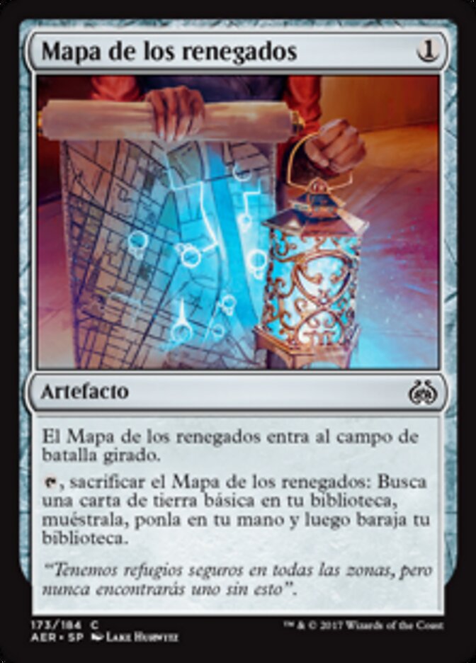 Mapa de los renegados
