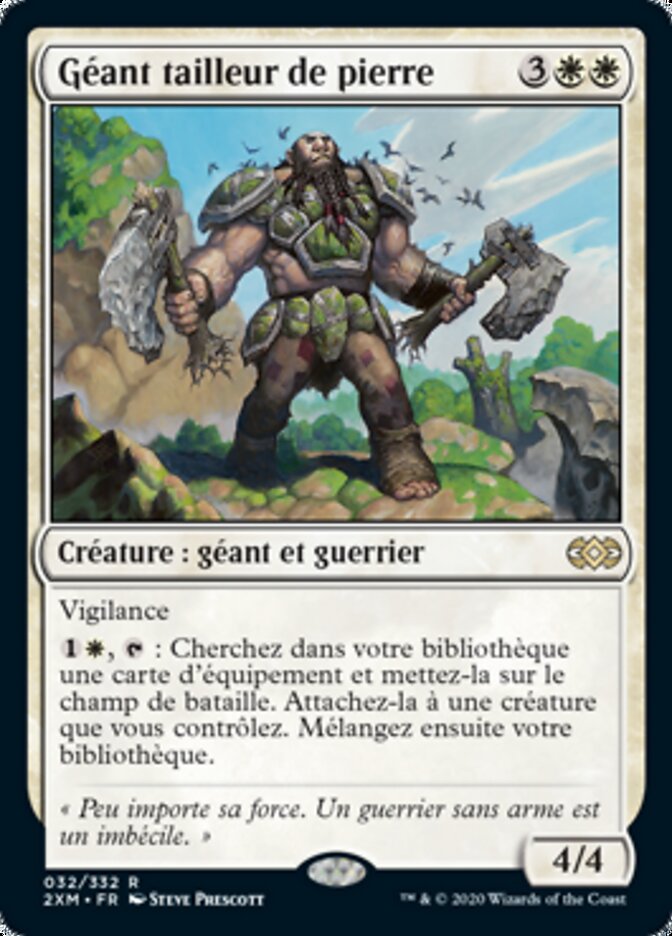 Géant tailleur de pierre