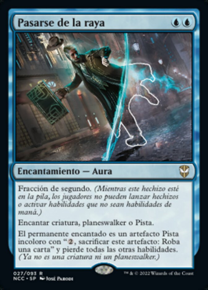Pasarse de la raya