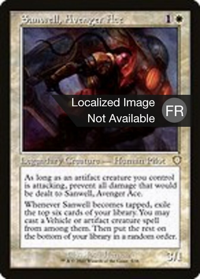Sanwell, as vengeur