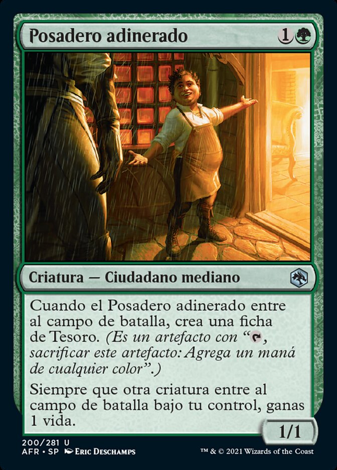 Posadero adinerado