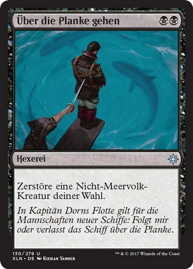 Über die Planke gehen