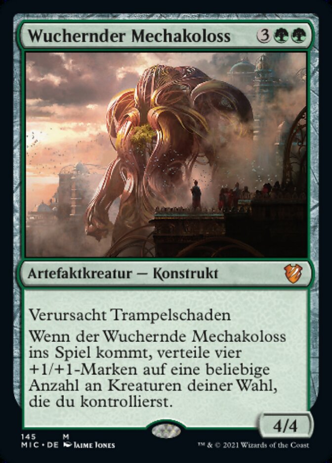 Wuchernder Mechakoloss