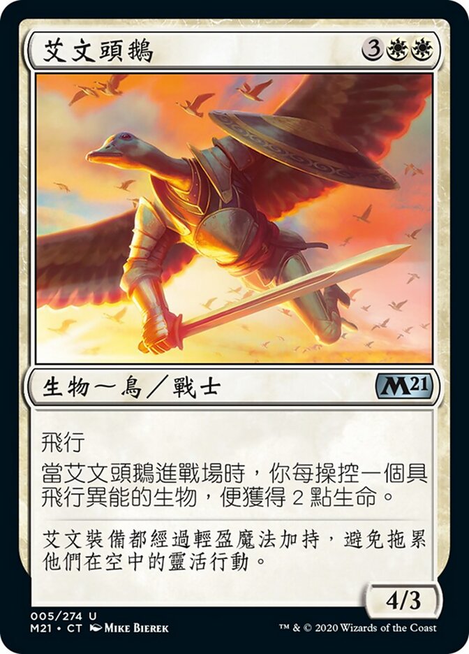 艾文頭鵝