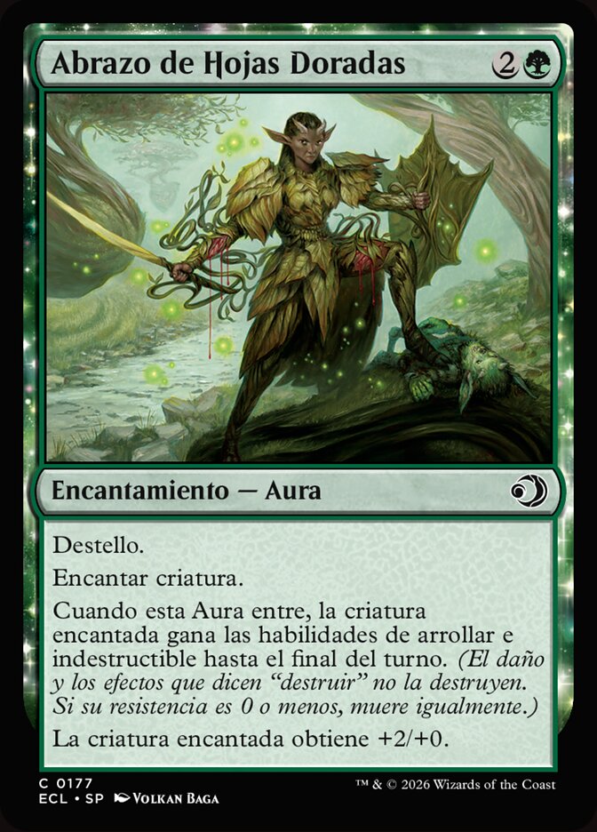 Abrazo de Hojas Doradas