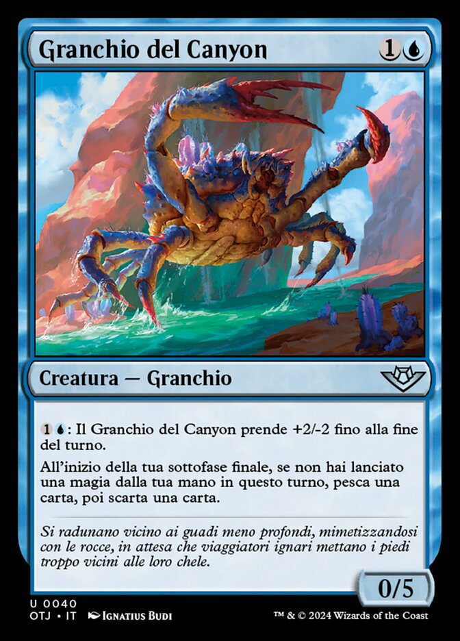 Granchio del Canyon